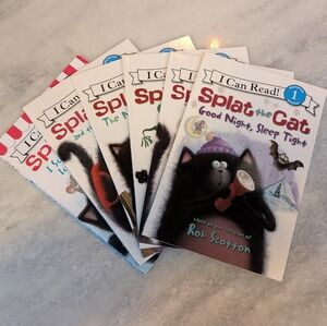 Splat the Cat I Can Read! Level 1 Book Set - Readers